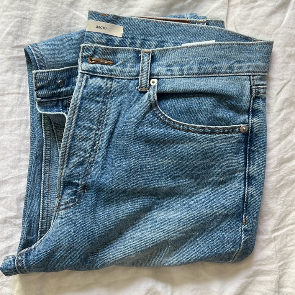 Recto Slim Straight Jeans
